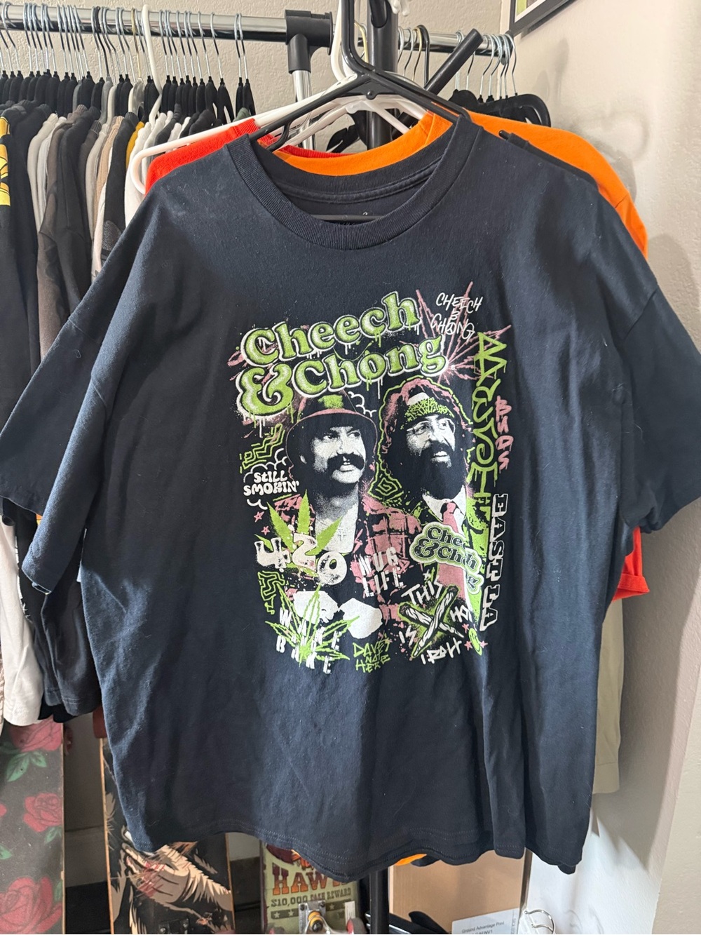 Cheech and Chong men’s XXL black short sleeve T-shirt